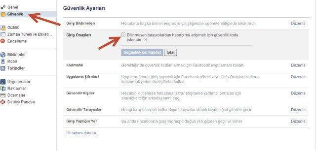 Facebook Hesabımın Çalınmasını Nasıl Önlerim?