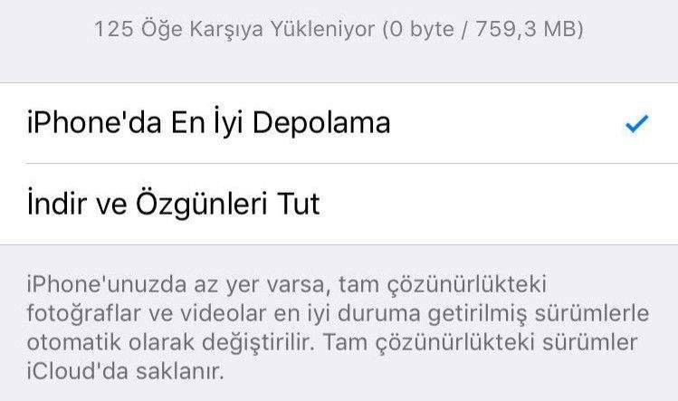 iCloud Fotoğraf Arşivi Kullanım Rehberi2