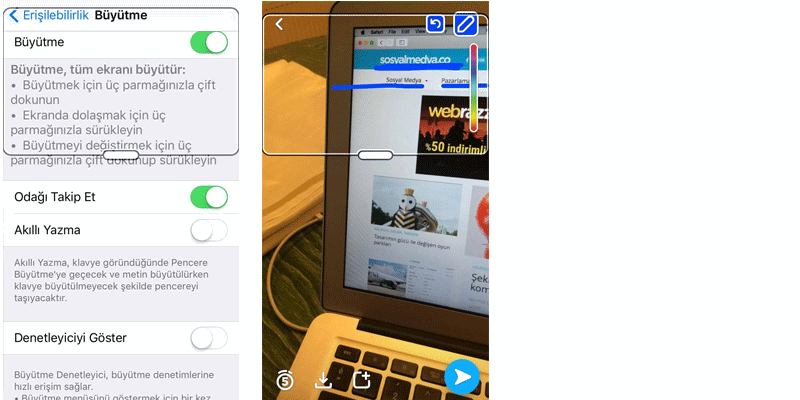 snapchat-ekran-buyutucu