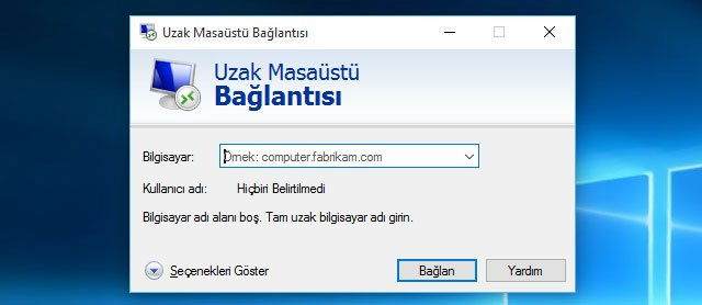 Windows kısayolları