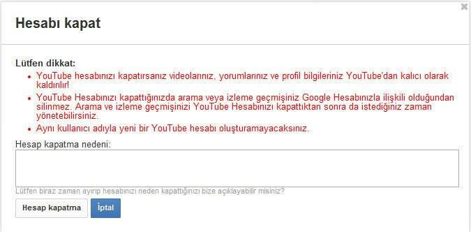 telefondan youtube nasıl silinir