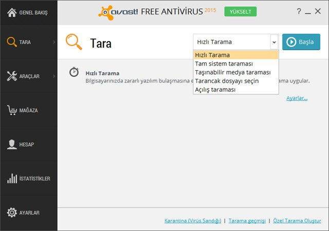 Avast'ın Ücretsiz Antivirüs Yazılımı ile Virüs Temizleme