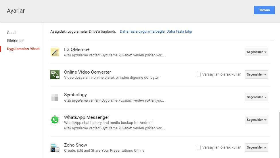 Google Drive’dan Whatsapp Yedeği İndirme