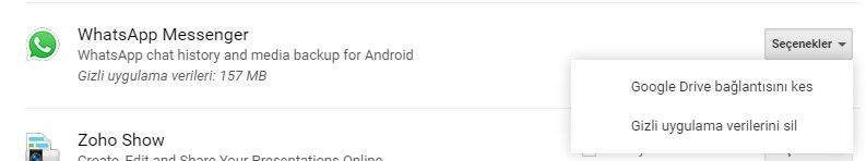 Google Drive’dan Whatsapp Yedeği İndirme