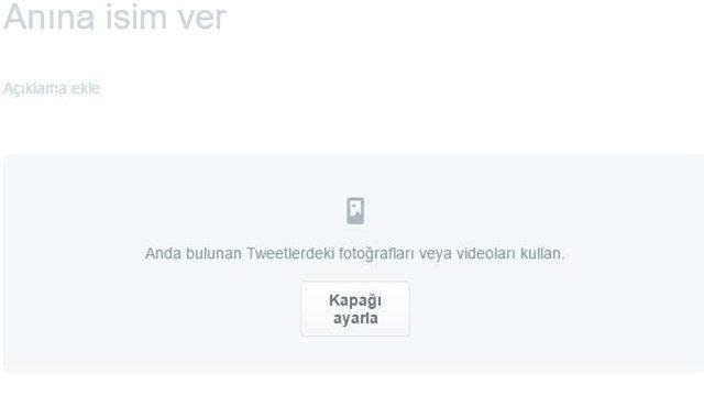 Twitter Moments Nasıl Kullanılır