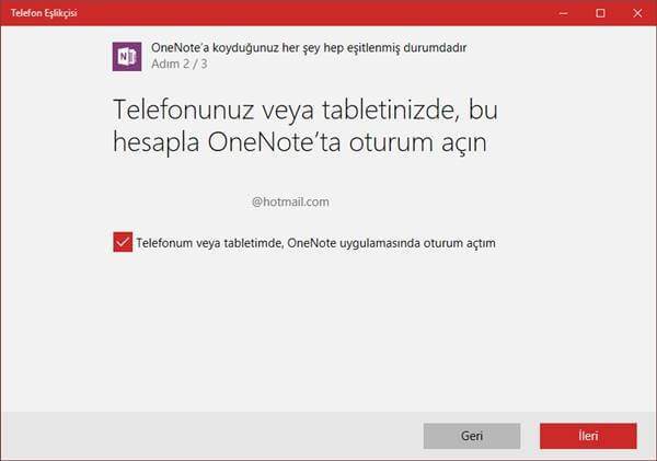 Windows 10 ‘da Android Telefonu Senkronize Etme