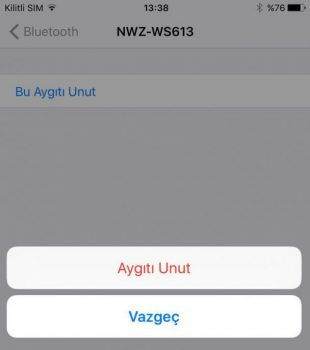 iOS 10 Bluetooth Çalışmama Sorunu ve Çözümü