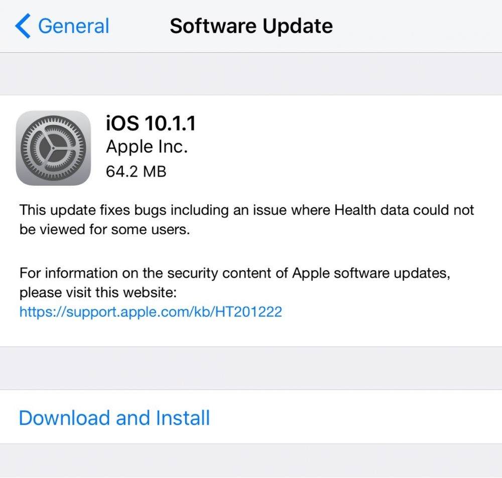 iOS 10.1.1 Güncellemesi Neler Sunuyor 