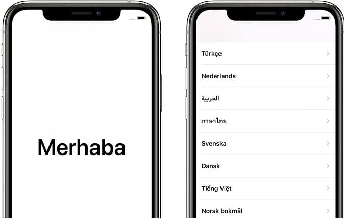 iPhone kurulumu,iPhone aktivasyonu,iPhone sıfırdan kurulum,eski iphone'u yeni iphone'a aktarma