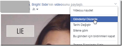 Facebook'da Eski Gönderileri Sınırlama