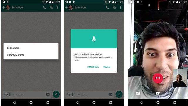 WhatsApp Görüntülü Konuşma Nasıl Yapılır