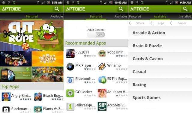 Google Play Alternatifi 5 Uygulama Mağazası
