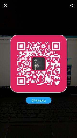 twitter qr kodum