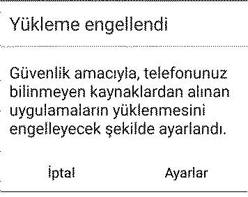 Android Bilinmeyen Kaynaklar Nasıl Etkinleştirilir ?