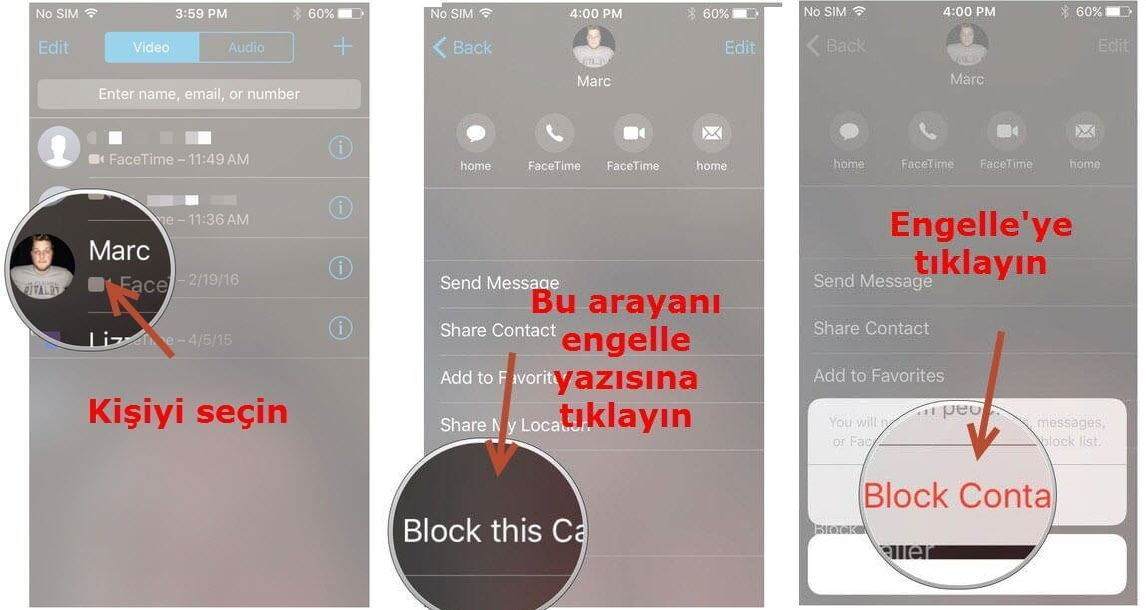 FaceTime Nasıl Kullanılır ?