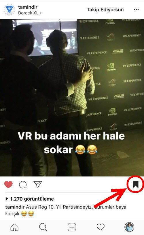 Instagram Gönderi Kaydetme Özelliği Nasıl Kullanılır ?