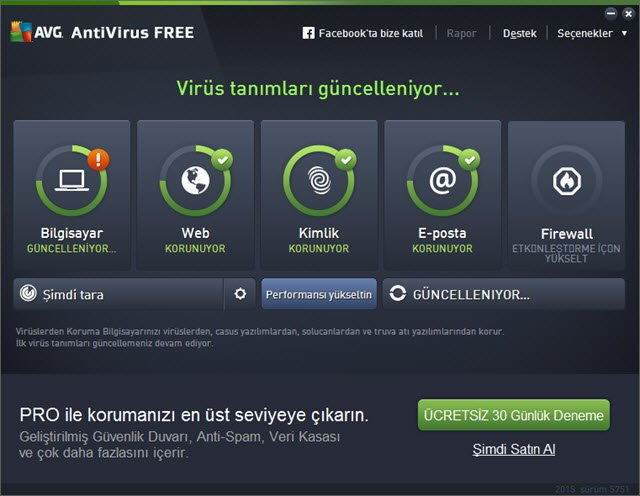 AVG Antivirüs Nasıl Kullanılır?