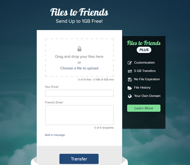 files to friends