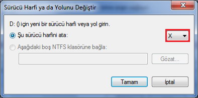 Windows Sürücü Harfi Nasıl Değiştirilir ?