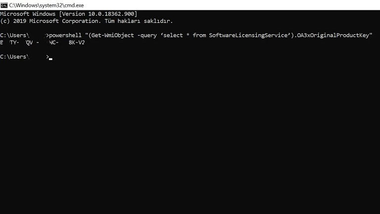 Windows 10 Ürün Anahtarı Nasıl Öğrenilir ?