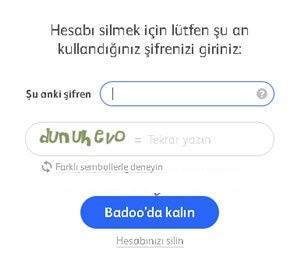 Badoo Hesabı Nasıl Silinir ?