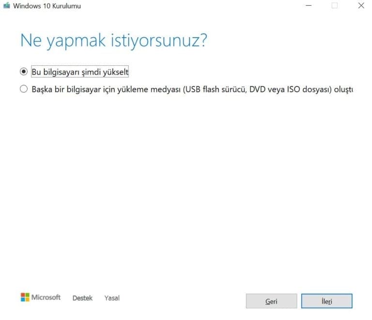 Windows 10 Ücretsiz Yükseltme Nasıl Yapılır ?