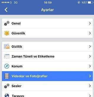 Facebook Otomatik Video Kapatma Nasıl Yapılır 