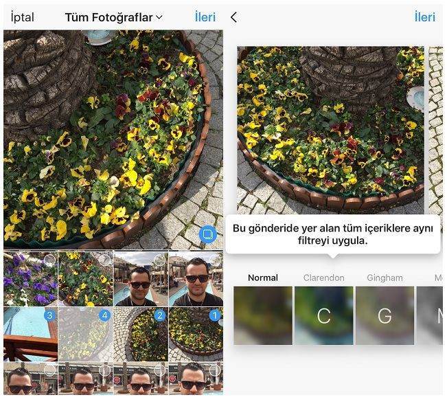 instagram coklu fotograf yukleme nasil kullanilir - instagram album ozelligi coklu fotograf yukleme nasil kullanilir