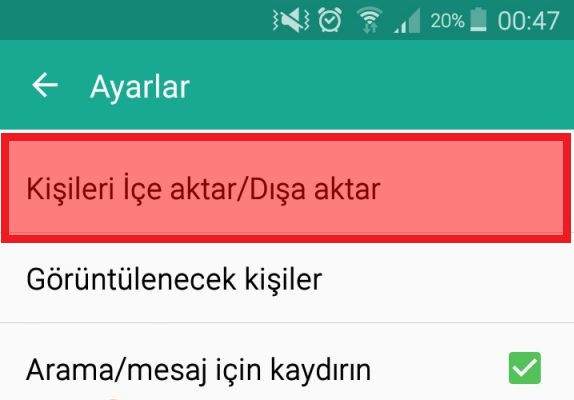 Sim Karttaki Numaraları Telefona Aktarma Nasıl Yapılır 