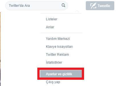 Twitter Hesabı Gizleme Nasıl Yapılır