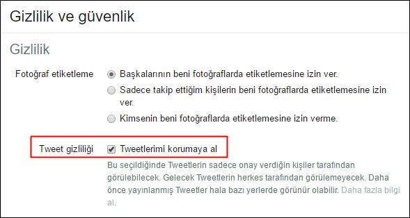 Twitter Hesabı Gizleme Nasıl Yapılır