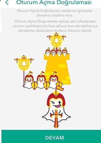 Snapchat Kurtarma Kodu Nasıl Oluşturulur 