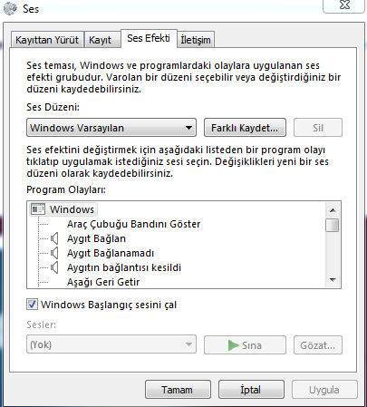 Windows 10 Ses Sorunu Çözümü