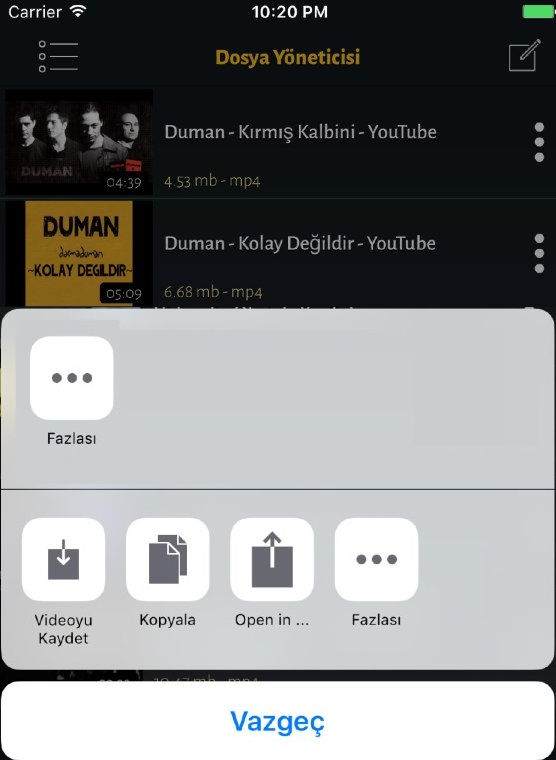 iPhone'a Video, Müzik Film İndirme Yöntemi