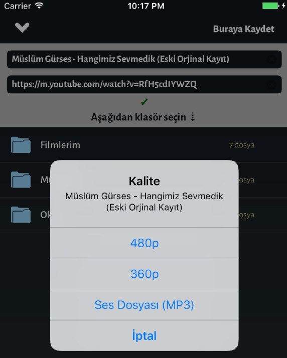 iPhone'a Video, Müzik Film İndirme Yöntemi