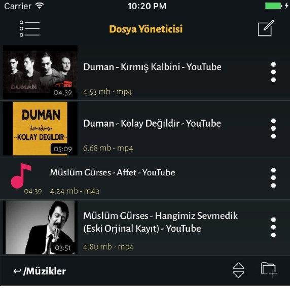 iPhone'a Video, Müzik Film İndirme Yöntemi