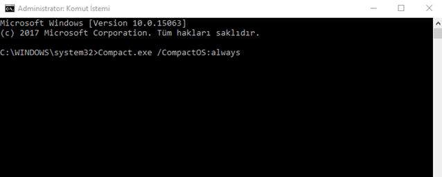 7 Adımda Windows 10 Fazladan Depolama Alanı Kazanma