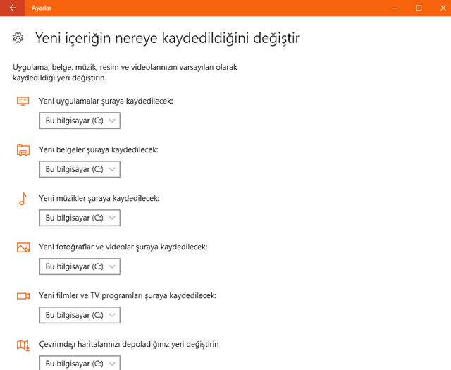 7 Adımda Windows 10 Fazladan Depolama Alanı Kazanma