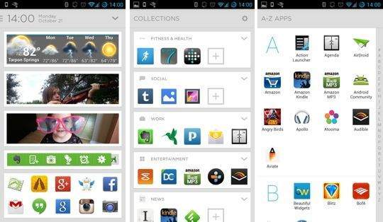 En iyi 20 Android Launcher Uygulaması