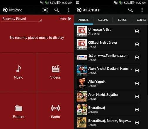 En iyi 10 Android Müzik Çalar Uygulaması