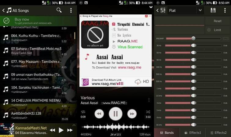 En iyi 10 Android Müzik Çalar Uygulaması