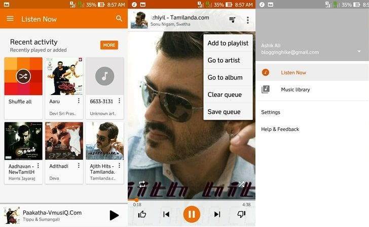 En iyi 10 Android Müzik Çalar Uygulaması