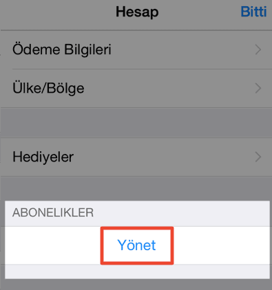 AppStore Uygulama içi Satın Alma İptali Nasıl Yapılır ?