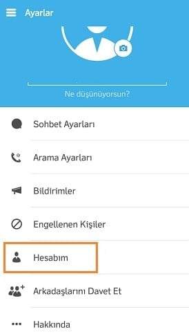 Bip Messenger Hesabı Nasıl Silinir?