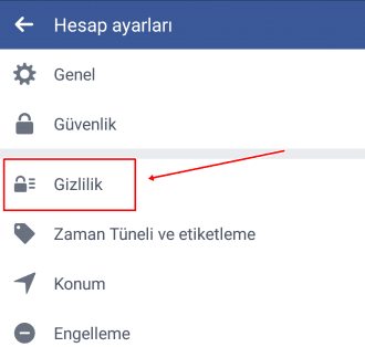 Facebook Beğenilerimi Kimse Görmesin