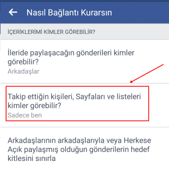 Facebook Beğenilerimi Kimse Görmesin