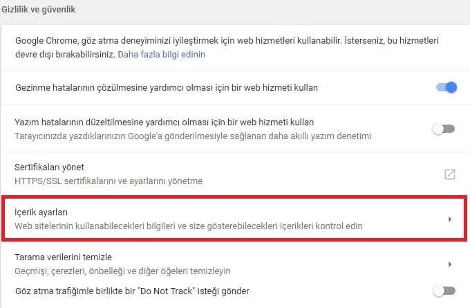 Google Chrome'da Bildirimleri Kapatma Nasıl Yapılır