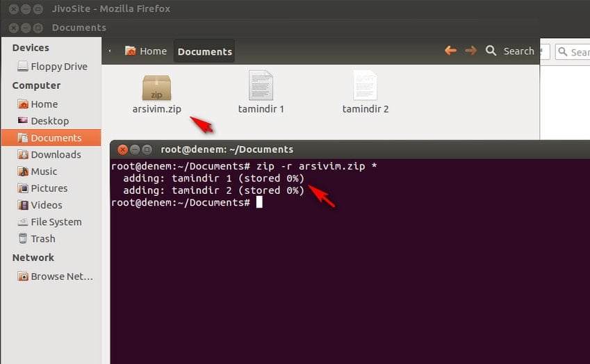 Linux Ubuntu'da Dosya Sıkıştırma ve Açma Nasıl Yapılır