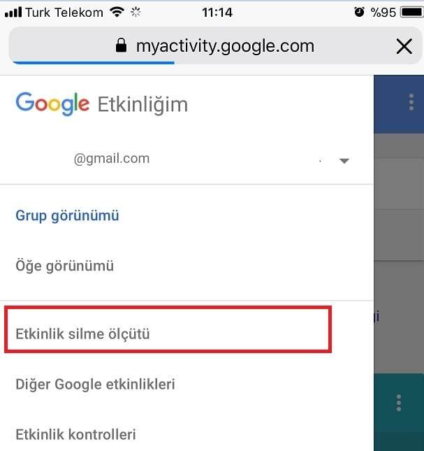 Tüm Google Etkinliğini Silme Nasıl Yapılır