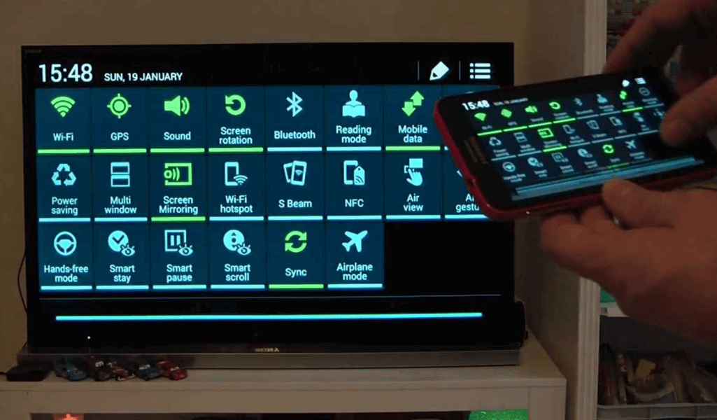 Android Telefon yada Tableti Televizyona Bağlama